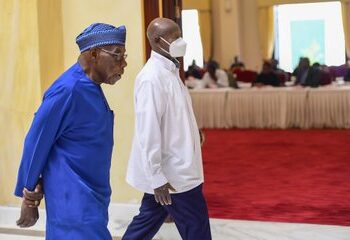 Museveni, Obasanjo Discuss Trade, Regional Security