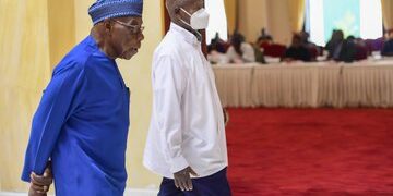 Museveni, Obasanjo Discuss Trade, Regional Security