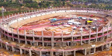 Museveni Praises Hoima Stadium Progress, Plans Akii-Bua Upgrade & Gulu Airport Expansion