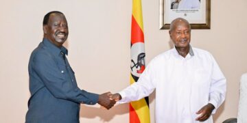 Museveni, Raila Odinga Hold Talks on South Sudan Peace Process