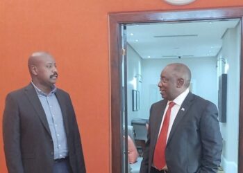 Gen Kainerugaba Delivers Museveni’s ‘Important’ Message To South Africa’s Ramaphosa