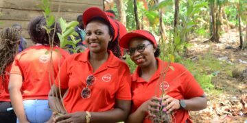 Absa Bank Uganda Plants 1,000 Trees on World Earth Day