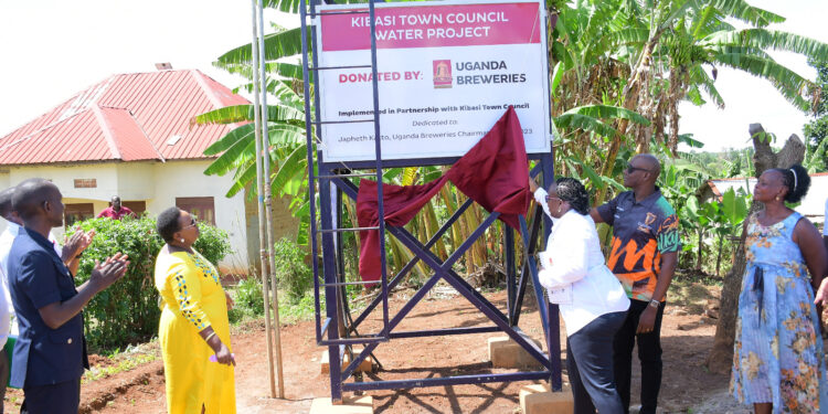 UBL Commissions Sh190m Mini-Water Scheme in Kabarole District