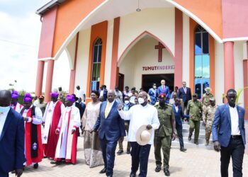 Museveni Commissions All Saints Church in Sembabule