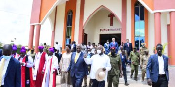 Museveni Commissions All Saints Church in Sembabule