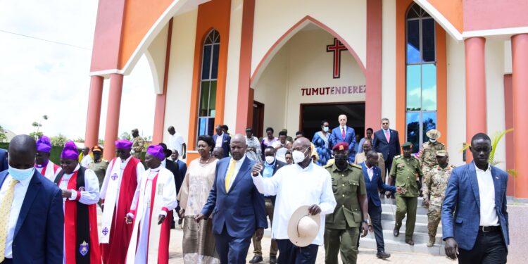Museveni Commissions All Saints Church in Sembabule
