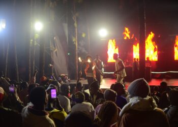 Emma Frost Lights UP Ndeku Nyama Choma Festival