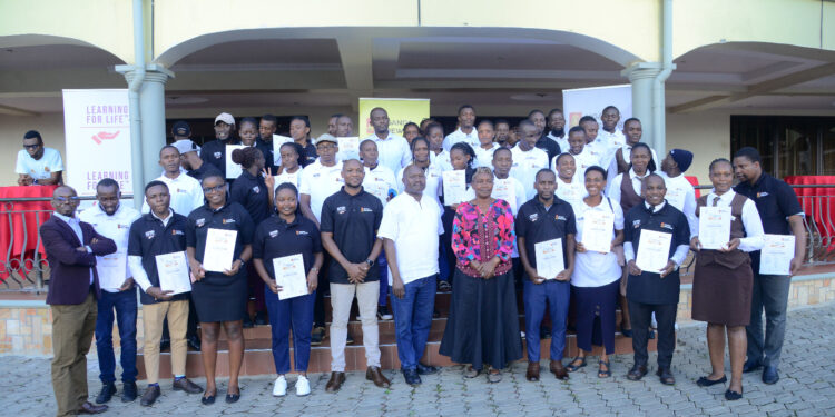 51 Youth in Kabarole Graduate from Uganda Breweries’ Learning for Life Program