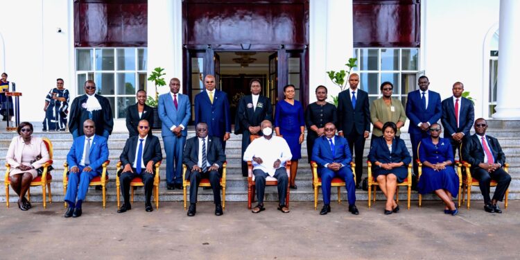 Museveni Swears in New Deputy Chief Justice, Calls for Judicial Reforms