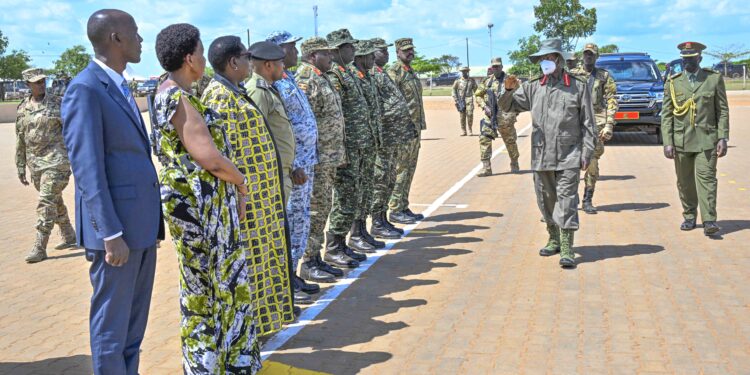 Museveni Lauds Innovation at UPDF’s Historic Hybrid Pass-Out