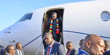 Zimbabwe’s Mnangagwa in Uganda for Africa Sustainable Development Forum
