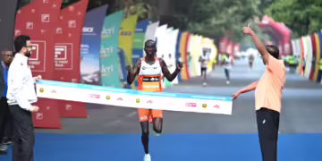 Olympic Champ Joshua Cheptegei Wins TCS World 10K in India