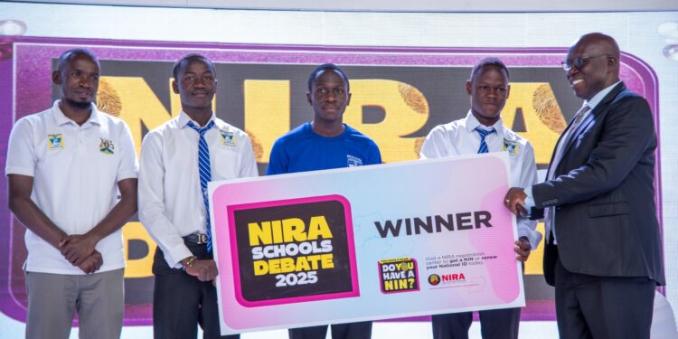 Mbale SS Wins 2025 NIRA Schools Debate as Youth Champion National ID Awareness