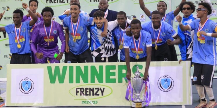 Kisenyi FC Crowned Champions in Historic Frenzy Futsal U17 League Final