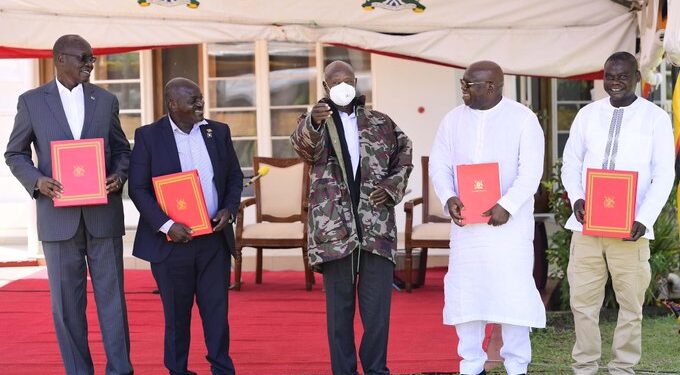 Museveni Launches Regional Road Project Linking Uganda, South Sudan & Central African Republic