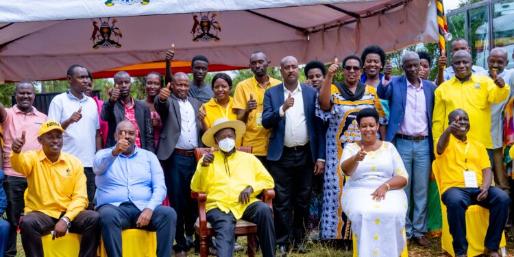 Museveni Rallies Grassroots for Wealth Creation as NRM Holds Village Elections