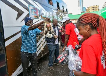 Coca-Cola’s ‘Share-A-Coke’ Brings Smiles and Free Sodas to Namayiba Bus Terminal