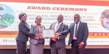 Pride Bank Earns Double Recognition at 2025 Bank of Uganda Awards