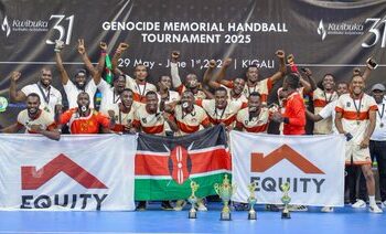 Equity Bank Handball Team Wins 2025 Genocide Memorial Cup in Kigali