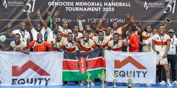 Equity Bank Handball Team Wins 2025 Genocide Memorial Cup in Kigali