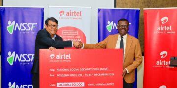 Airtel Pays Shs50.3Bn Dividend to NSSF, Capping Stellar Investment Return
