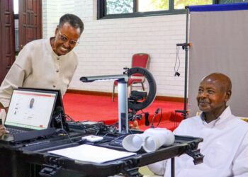 Museveni, First Lady Renew National IDs
