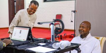 Museveni, First Lady Renew National IDs