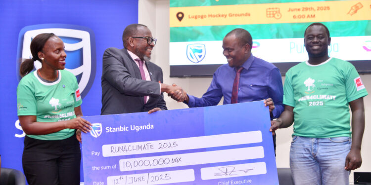 Stanbic Bank Pledges Shs10m for Run4Climate Marathon 2025