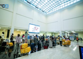 Entebbe Airport Records 213217  Passengers in June