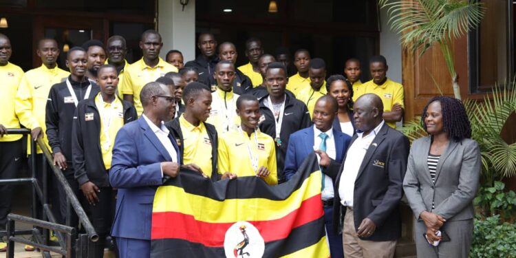 Team Uganda Returns with 9 Medals from CAA Africa Championships