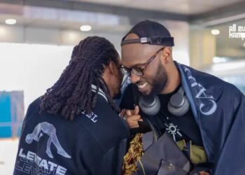 Mike Kayihura Jets in for Cartel Biznes Listening Party