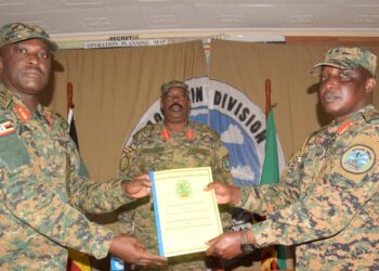 Brig Gen Paul Muwonge Takes Command of UPDF Mountain Division & Operation Shujaa