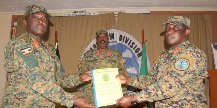 Brig Gen Paul Muwonge Takes Command of UPDF Mountain Division & Operation Shujaa