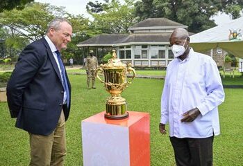 Museveni Meets Rugby Africa President as Uganda Prepares to Host 2025 Africa Cup