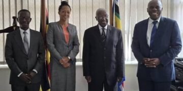 Tourism Minister Tom Butime Welcomes New UTB CEO Juliana Kagwa