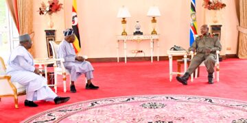 Museveni, Obasanjo Discuss Export of Finished Dairy Products