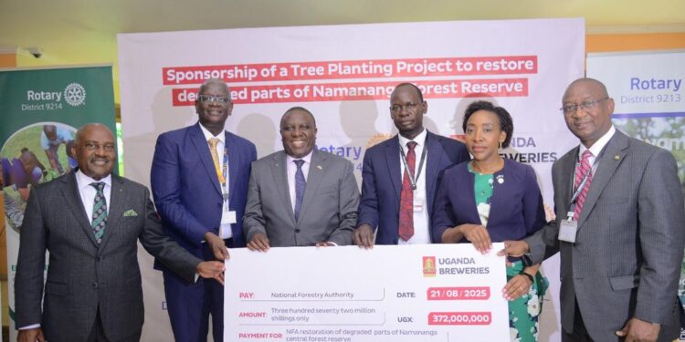 UBL Invests Shs372m in Restoring Namananga Forest Reserve