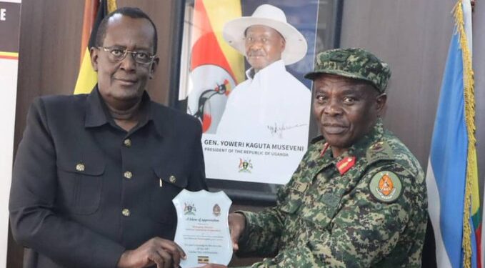 NEC Honoured for Support to UPDF During Tarehe Sita Celebrations