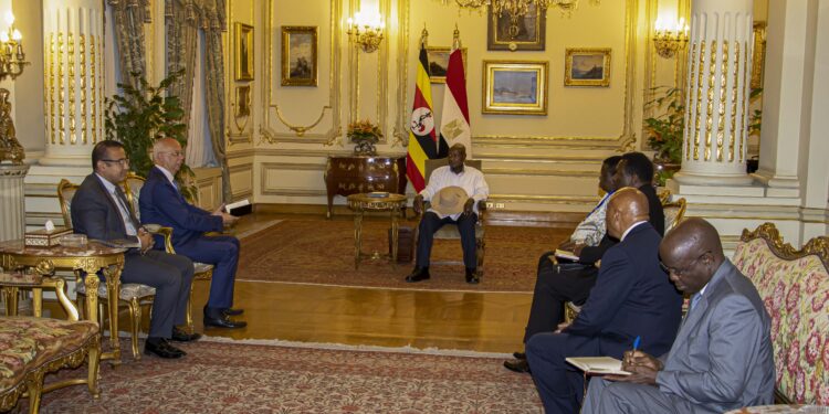 Museveni Woos Egyptian Investors in Cairo