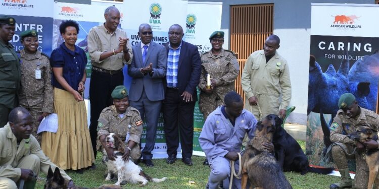 UWA Takes Full Control of Canine Units to Strengthen Fight Against Wildlife Trafficking