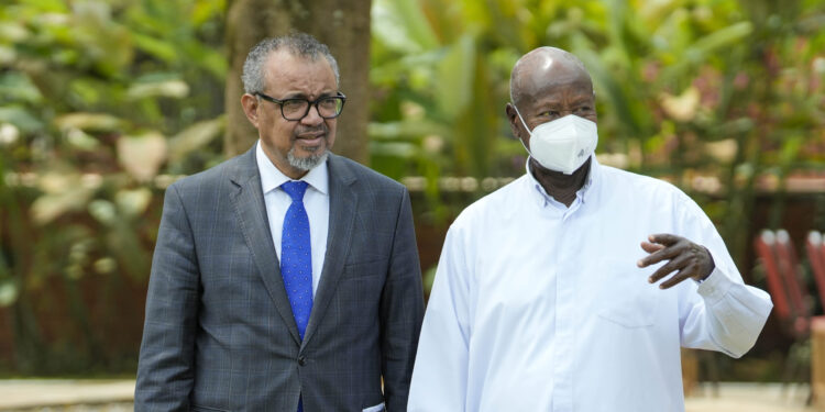 Museveni, WHO Director-General Discuss Health Sector Strengthening