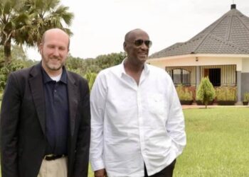 Salim Saleh, U.S. Ambassador Popp Hold Strategic Talks on Security, Peace & Development