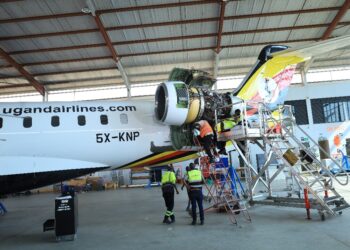 Uganda Airlines Engineers Perform First-Ever In-House Engine Change