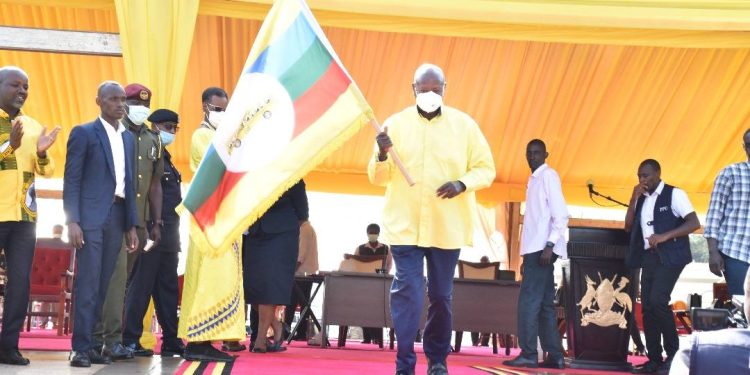 NRM Hands Museveni Flag to Run for Seventh Term