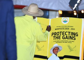 Museveni Unveils NRM Manifesto, Vows to Steer Uganda to Middle–Income Status