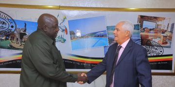 Minister Oryem Meets Cuban Envoy to Strengthen Relations