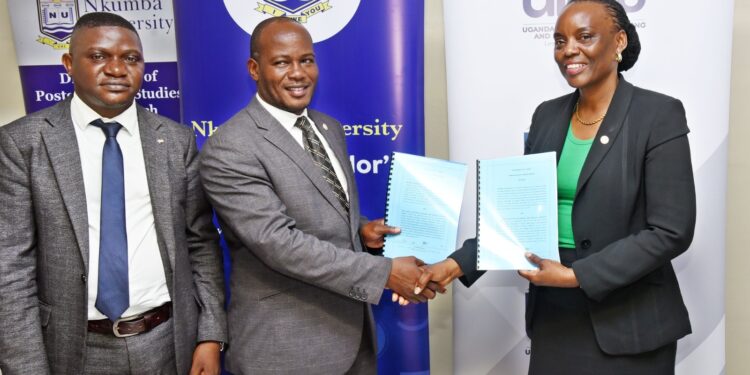 UIBFS Signs MoU with Nkumba University