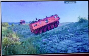 Museveni Unveils Locally-Made Firefighting Vehicle ‘Muliro Eater’