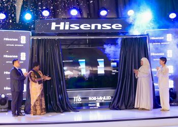 Hisense Unveils World’s Largest 116-Inch RGB Mini-LED TV in Uganda