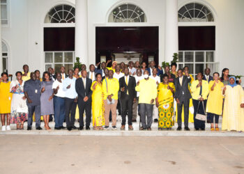 Museveni Meets NRM Buganda Parliamentary Caucus